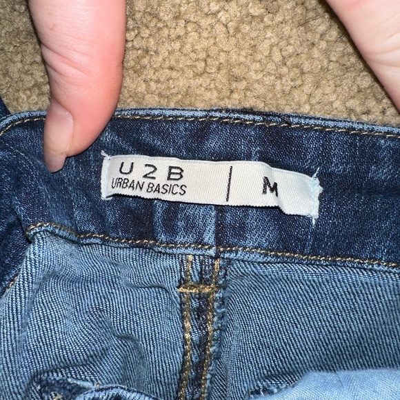 Urban basic blue Jean shorts - Picture 2 of 2